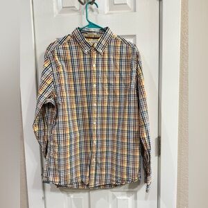 HAWKER RYE Men's Classic Plaid Button-Down Shirt